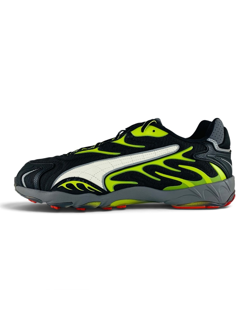 PUMA A$AP Rocky Inhale Black Lime Pow Men's Shoes Sneakers 402459-01